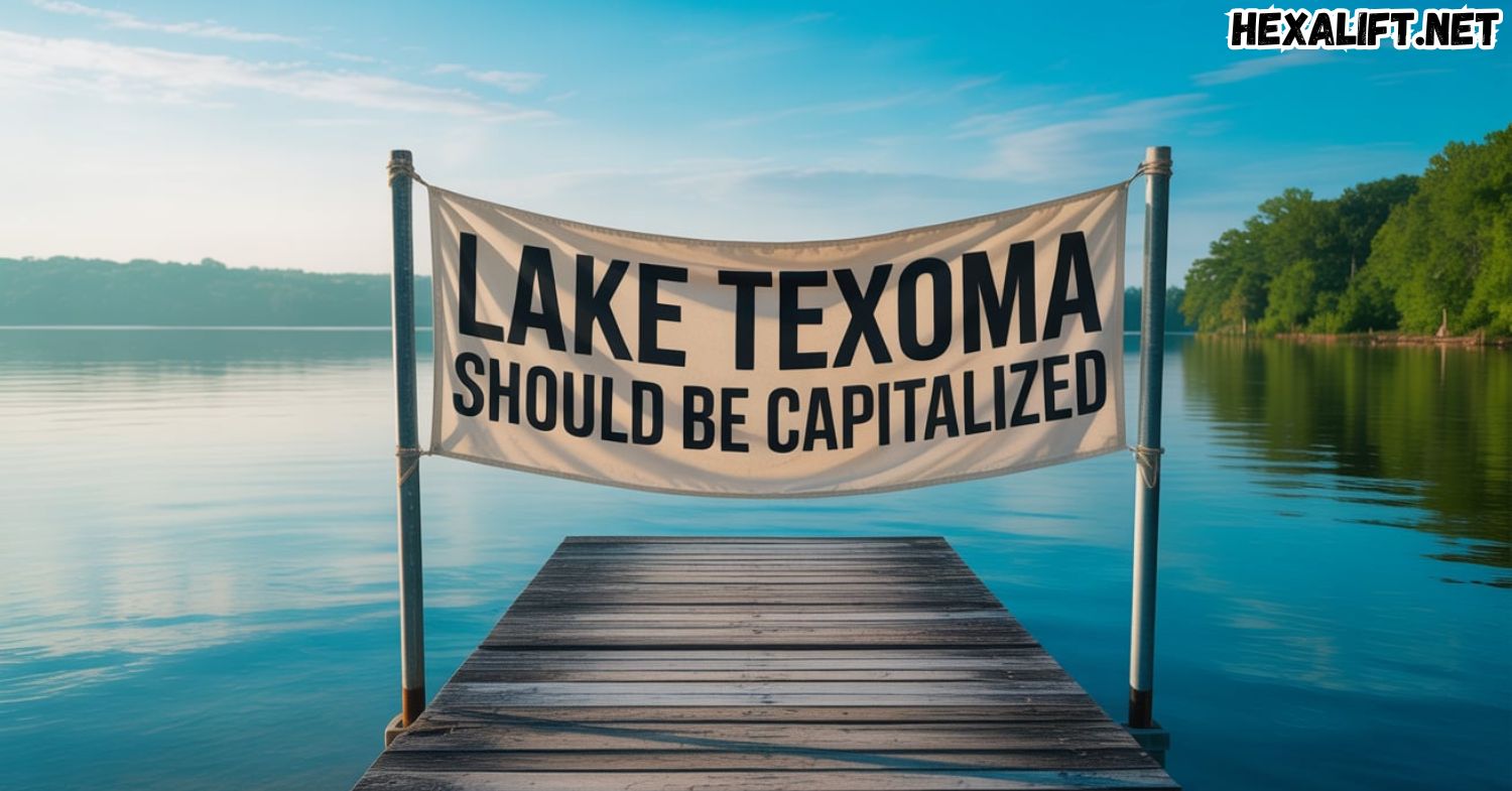 Lake Texoma Should Be Capitalized